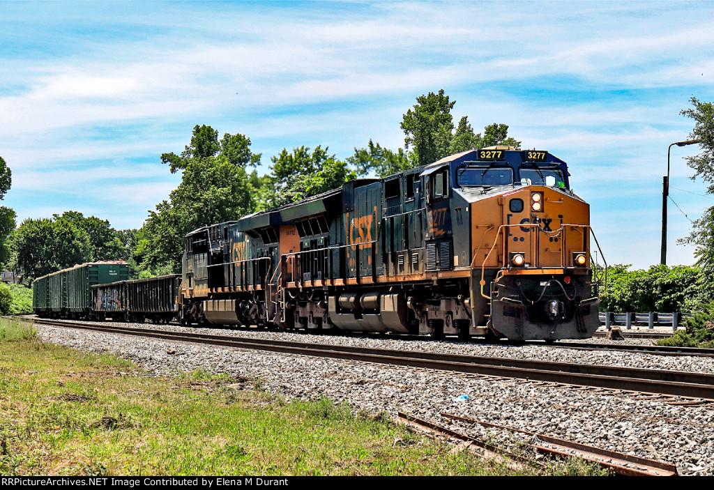 CSX 3277 on M-434